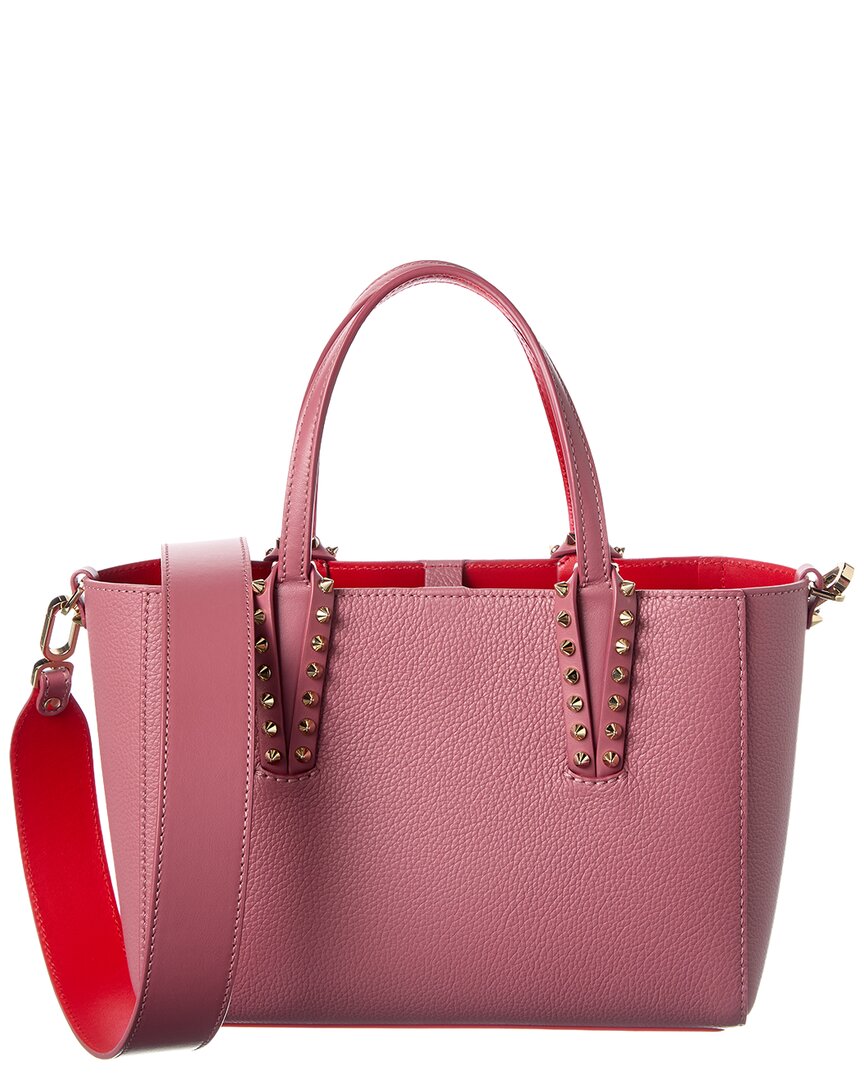 Christian Louboutin Cabata Mini Leather Tote Women's Pink | eBay