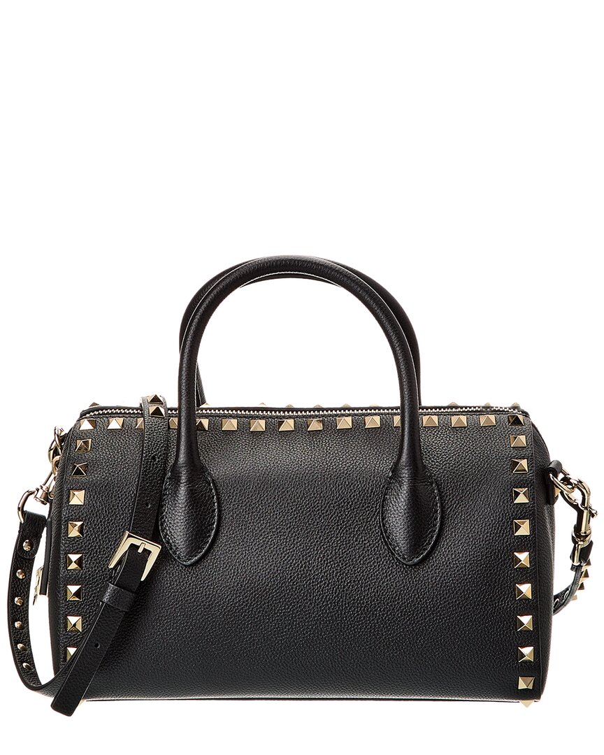 VALENTINO GARAVANI VRING small smooth and textured-leather shoulder bag, Sale up to 70% off