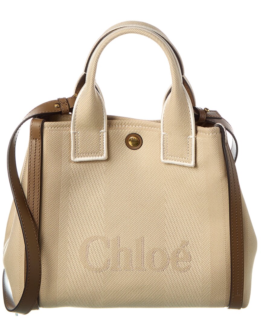 Chloé , Handbags, Female, Beige, One Size, Carry Small Handbag - Image 3