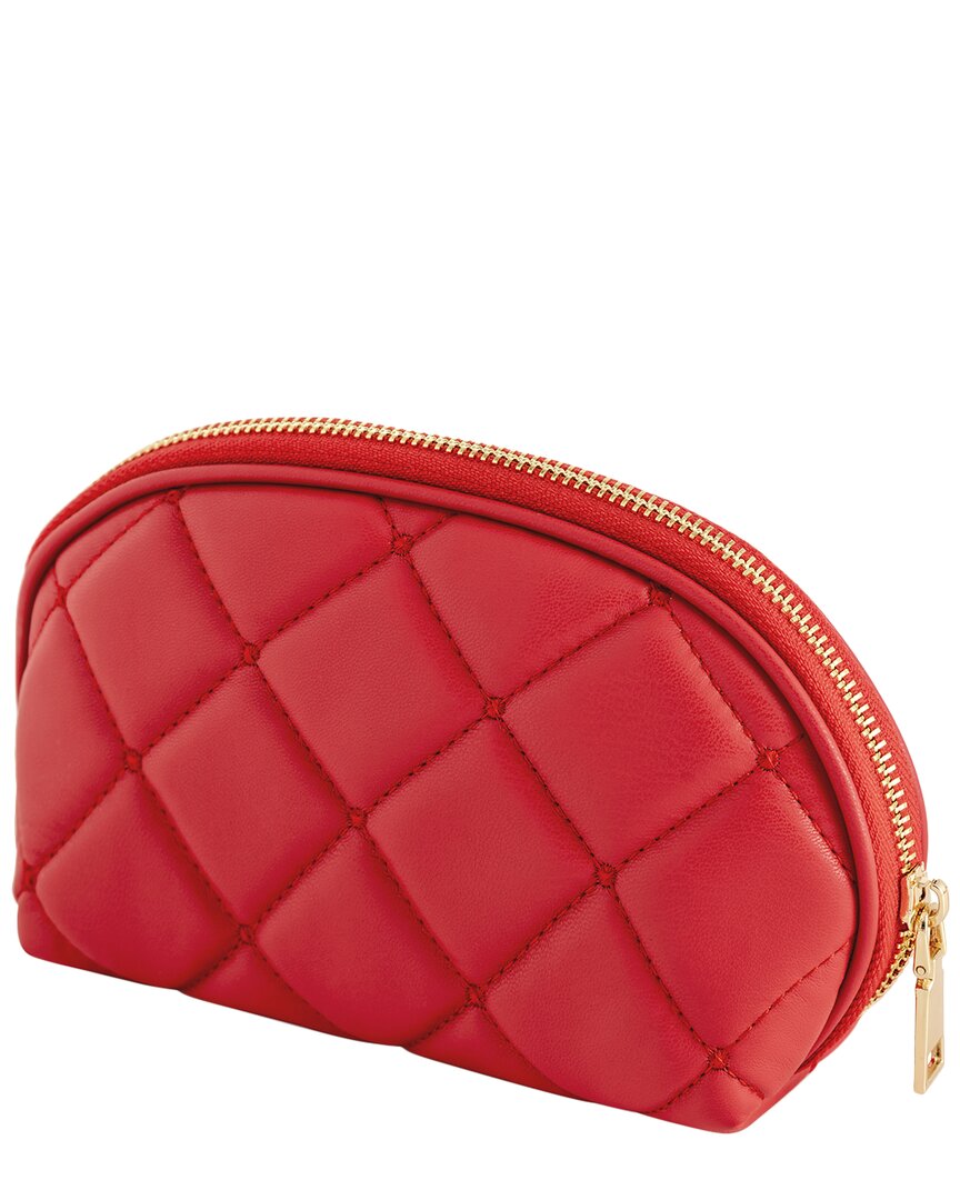 Shiraleah Mademoiselle Zip Pouch In Red