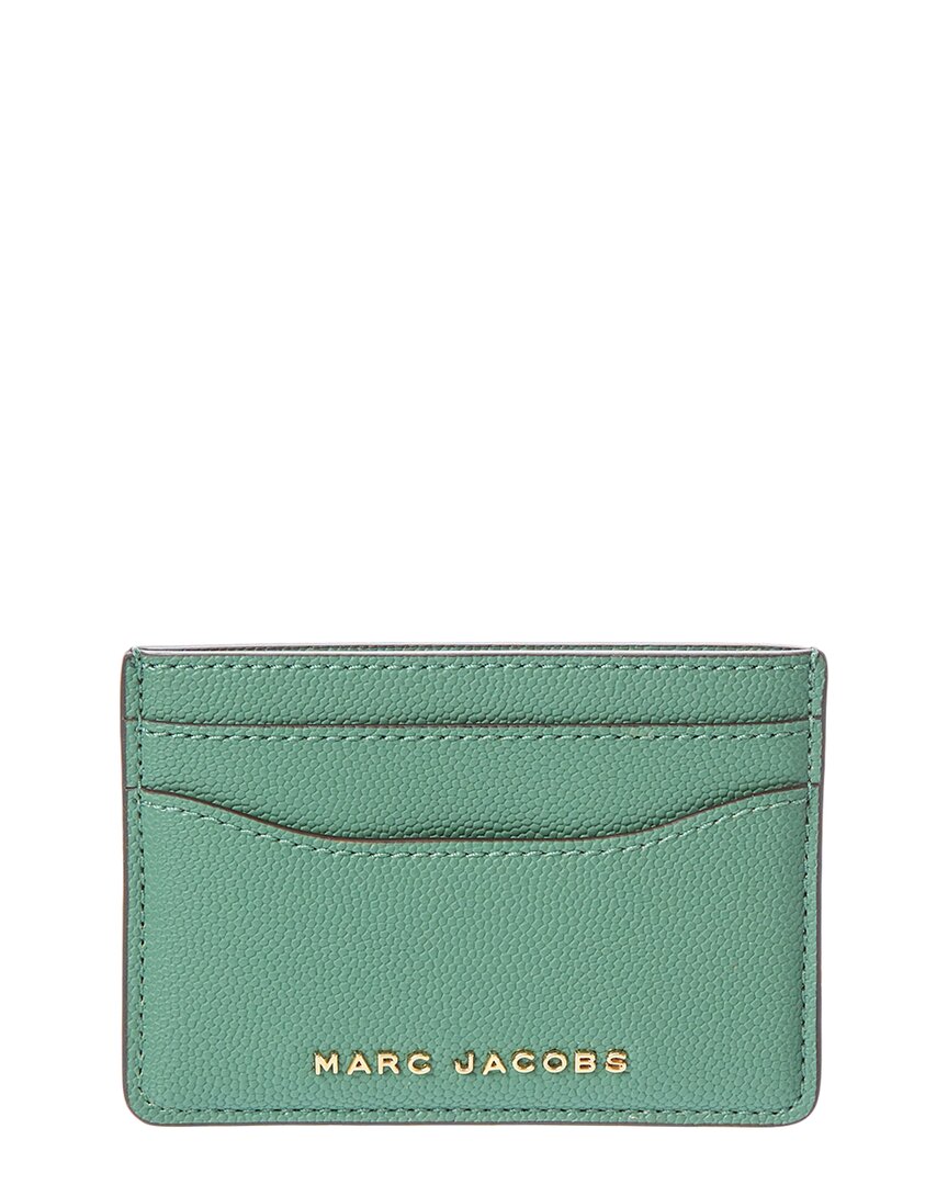 Marc Jacobs Card Case In Green