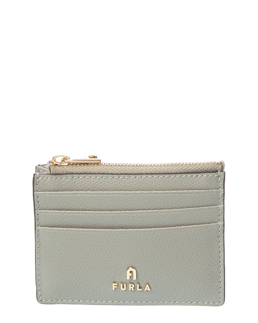 Shop Furla Camelia Small Leather Zipped Card Case