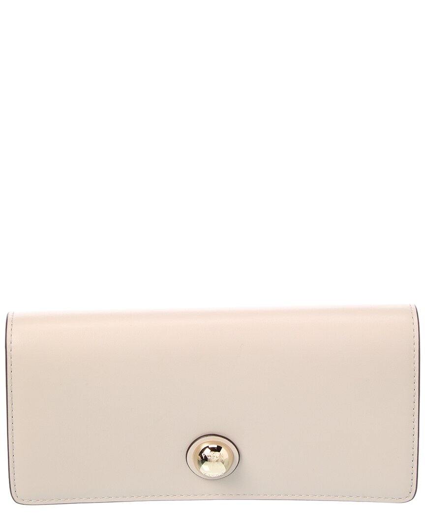 Furla Sfera Leather Continental Wallet In Neutral