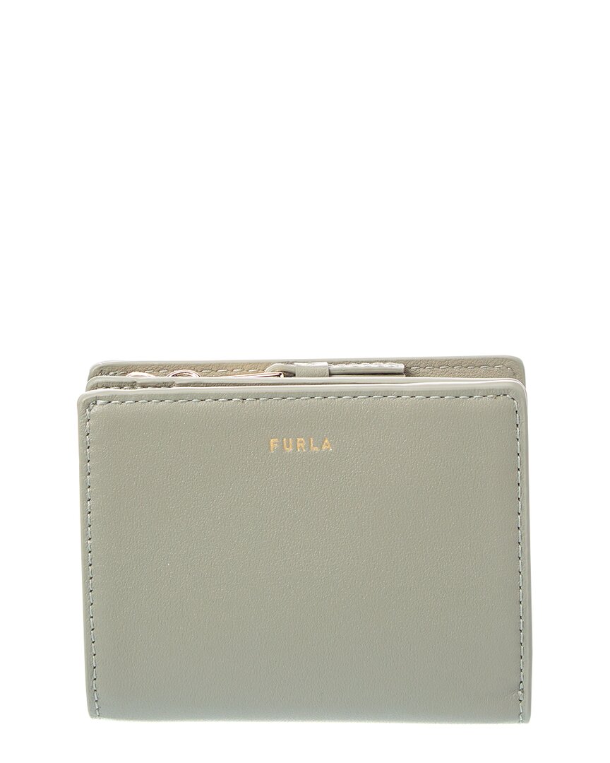 Furla Nuvola Small Leather Zip Compact Wallet