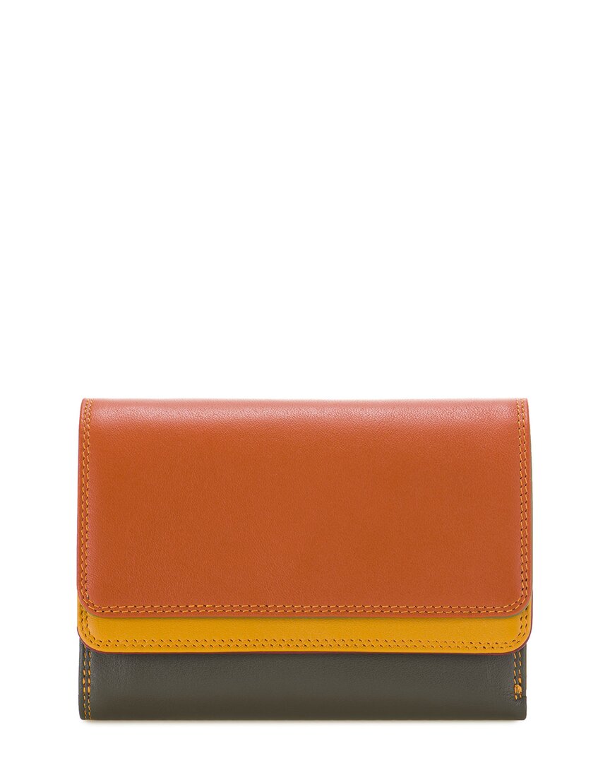Mywalit Double Flap Leather Purse/wallet
