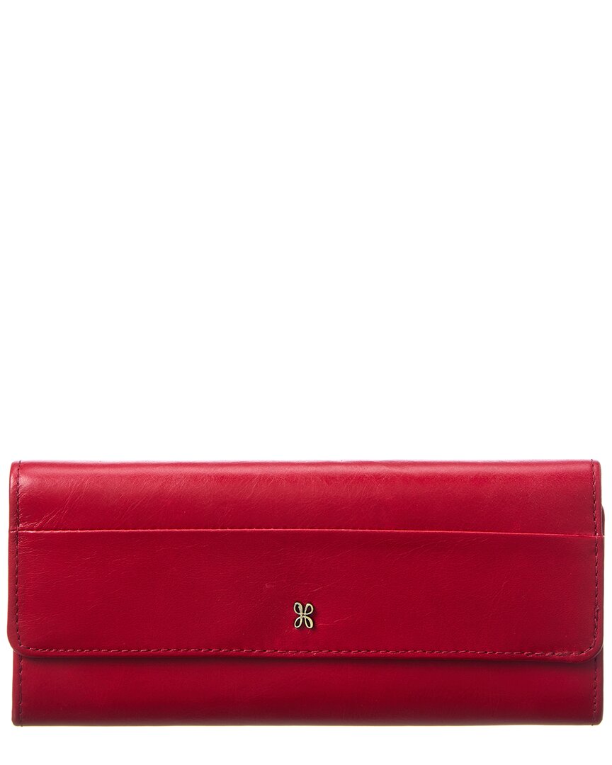 Hobo Jill Large Leather Trifold Wallet