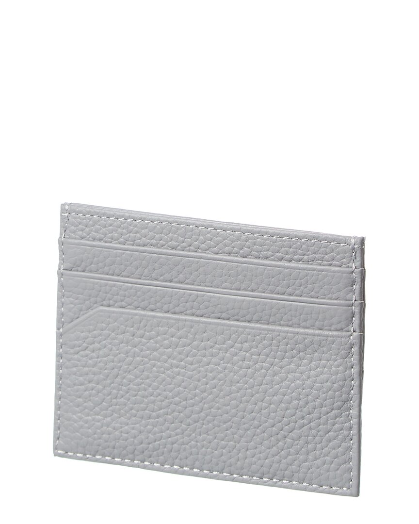 Shop Ted Baker Giuliah Leather Card Holder In Grey