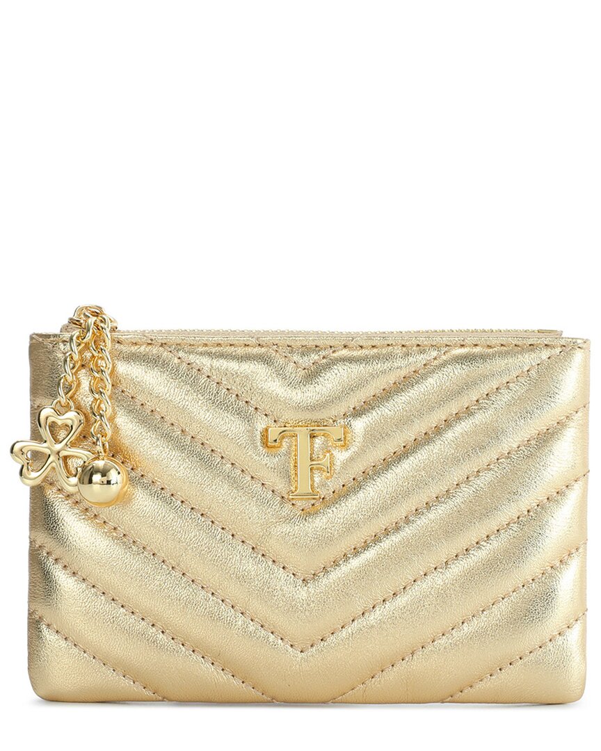 Tiffany & Fred Paris Quilted Leather Wallet