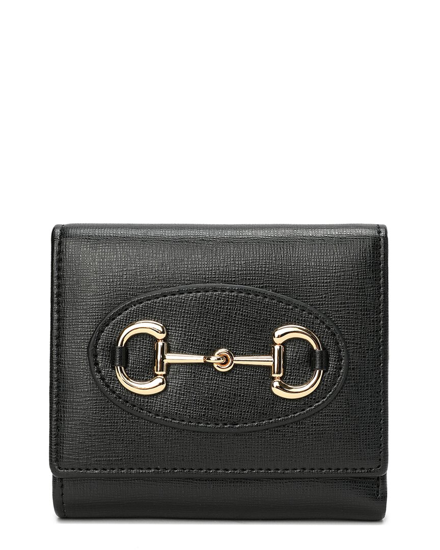 Tiffany & Fred Paris Saffiano Leather Wallet