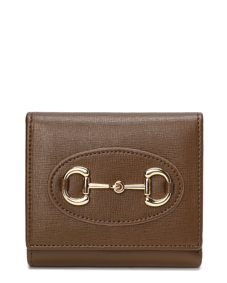 Tiffany & Fred Paris Saffiano Leather Wallet