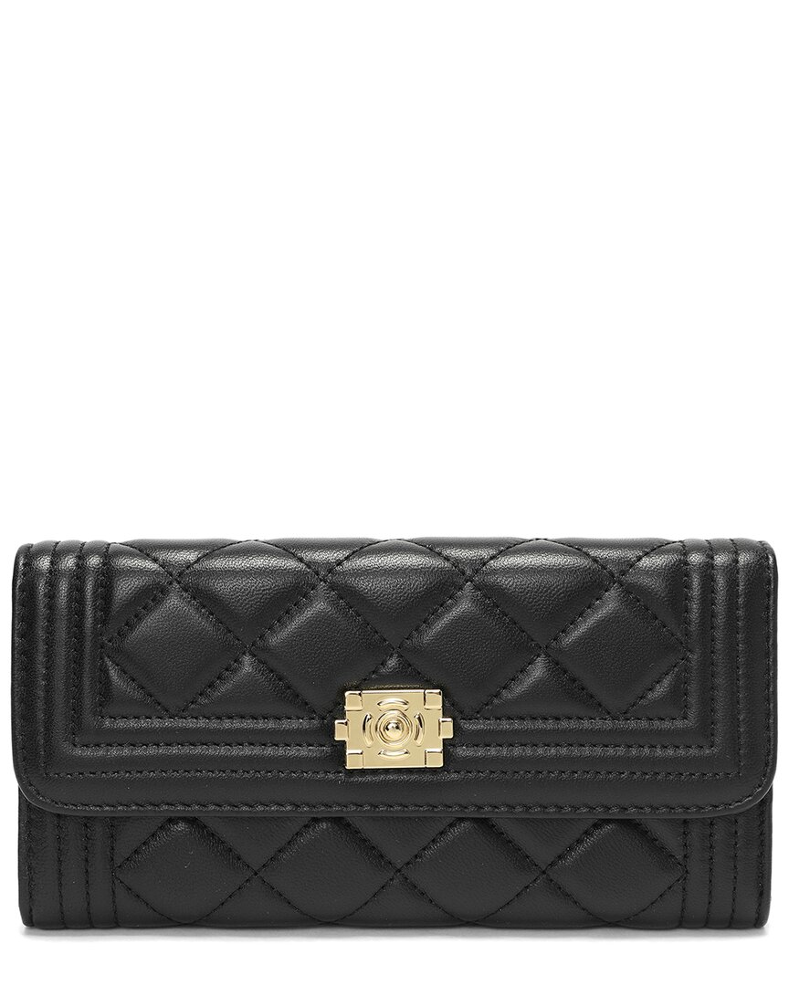 Tiffany & Fred Paris Quilted Leather Wallet
