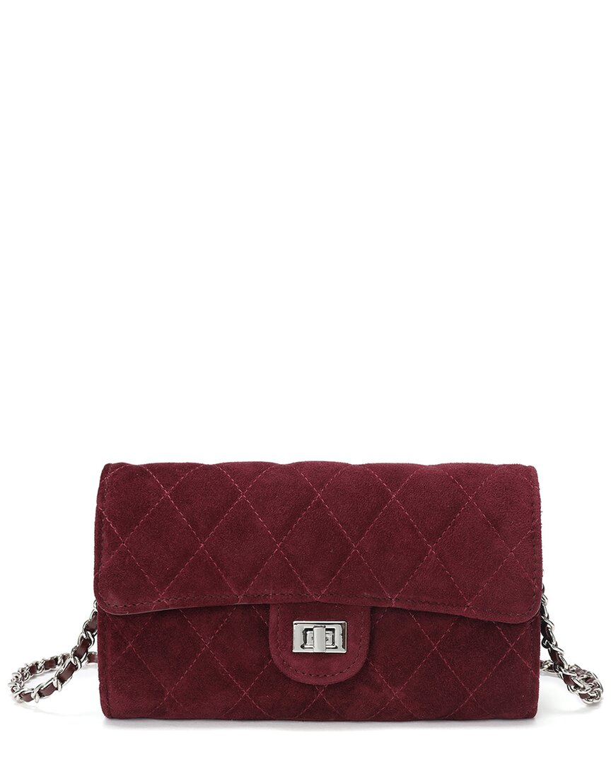 Tiffany & Fred Paris Suede Wallet Clutch