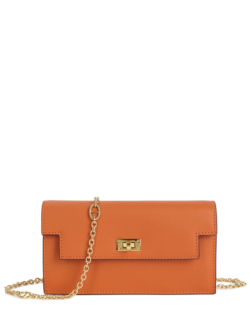 Tiffany & Fred Paris Grained Leather Wallet