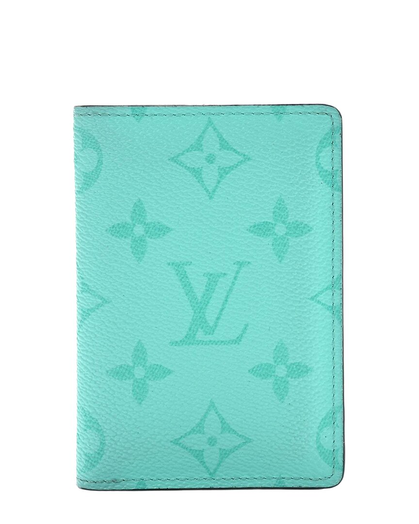 Pre-owned Louis Vuitton Pocket Nm Canvas Wallet