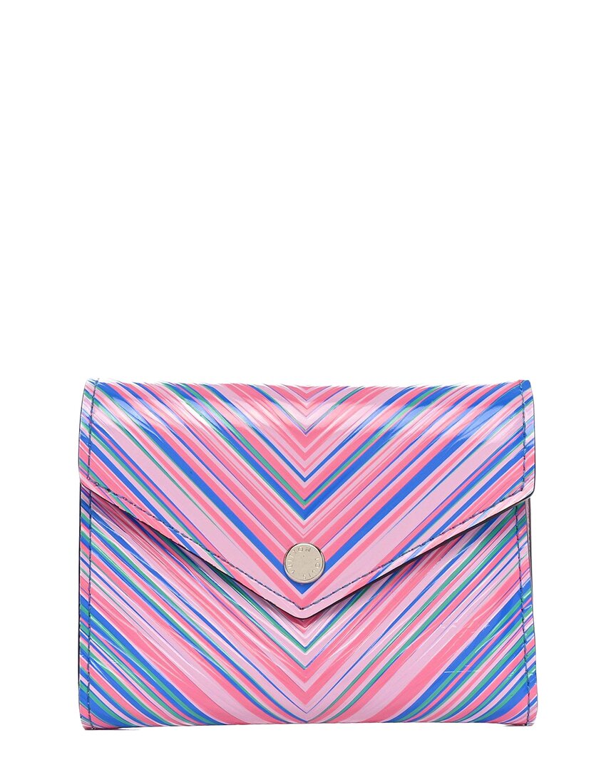 Pre-owned Louis Vuitton Blue Epi Leather Tropical Victorine Wallet (authentic Pre-loved)