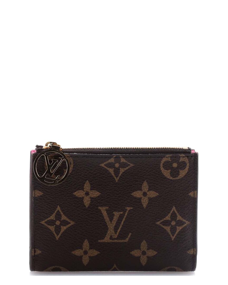 Click to view more detailed imagery on our partner's website Pre-owned Louis Vuitton Brown Monogram Canvas Lisa Wallet (authentic Pre-loved)