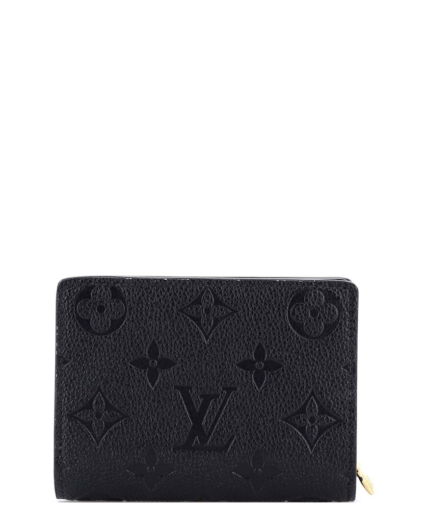 Pre-owned Louis Vuitton Clea Wallet Monogram Empreinte Leather (authentic Pre-loved)