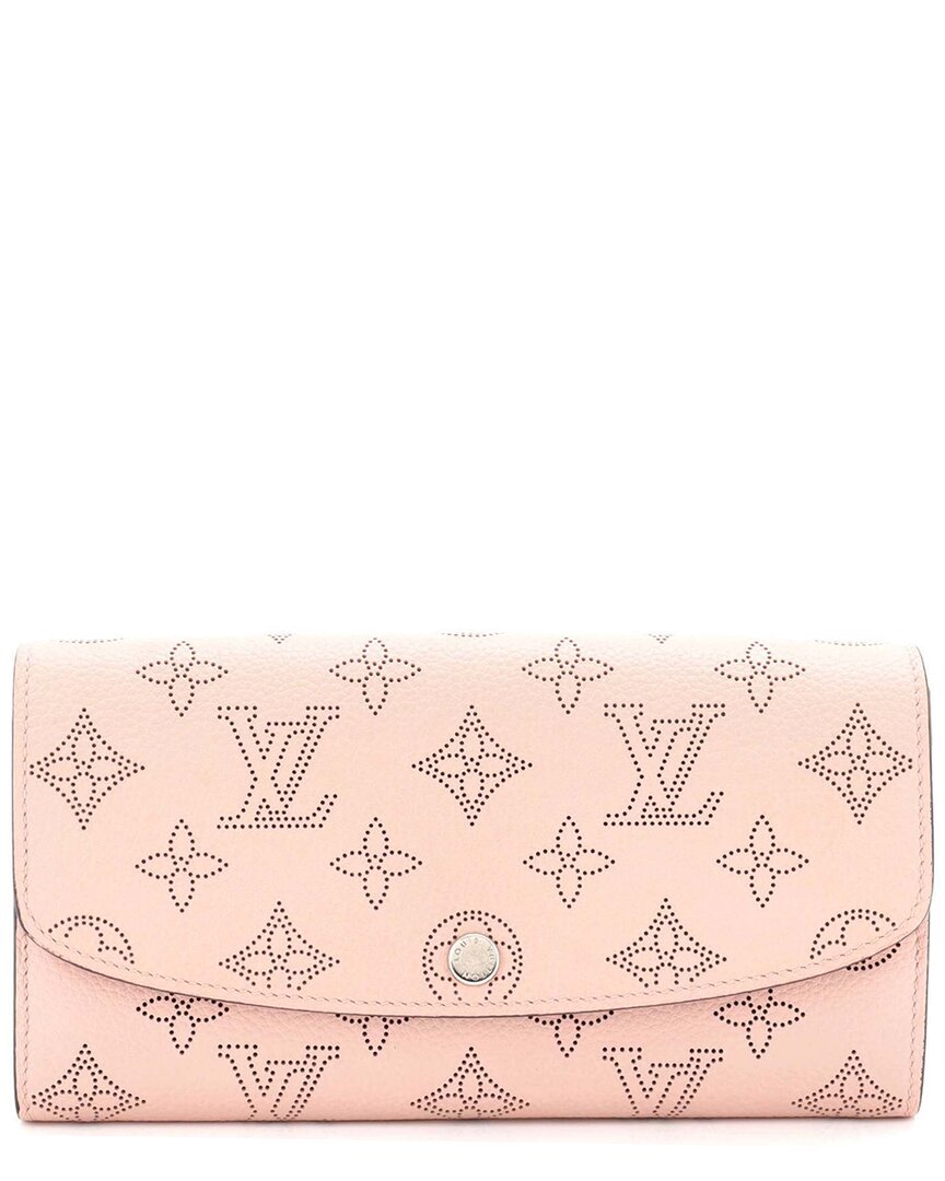 Click to view more detailed imagery on our partner's website Pre-owned Louis Vuitton Iris Wallet Nm Mahina Leather (authentic Pre-loved)