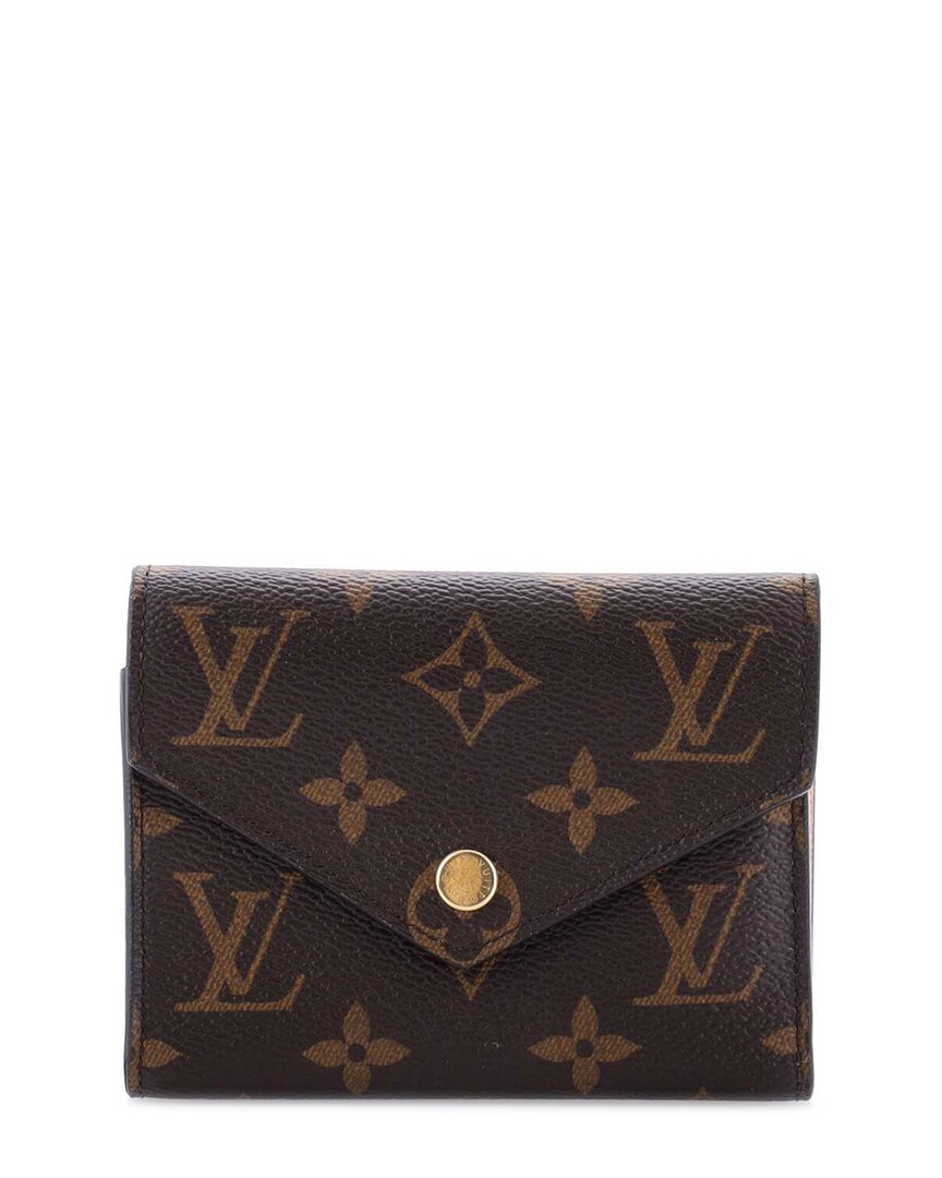 Pre-owned Louis Vuitton Victorine Wallet Monogram Canvas (authentic Pre-loved)