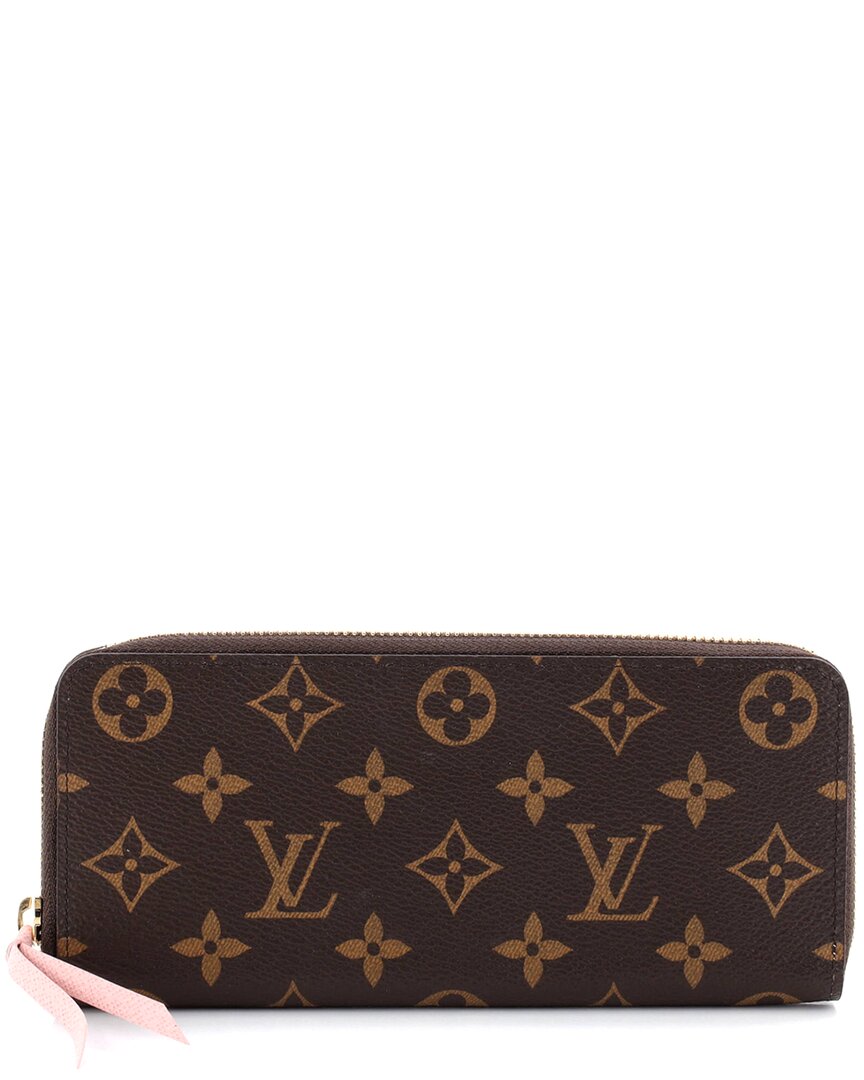 Louis Vuitton Clemence Wallet Monogram Canvas (Authentic Pre-Loved)