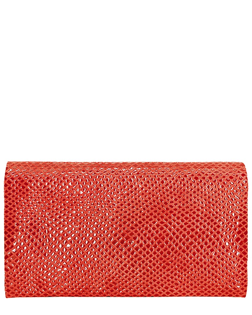Latico Gio Leather Wallet In Orange
