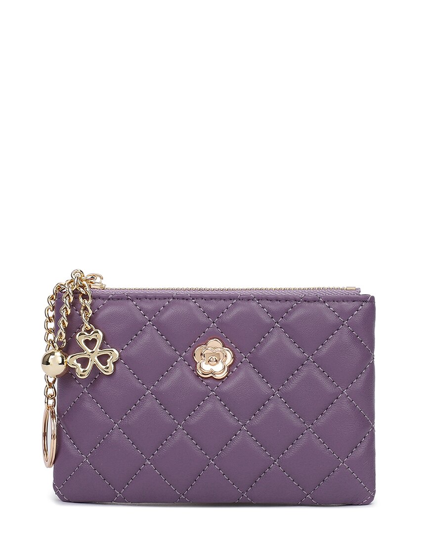 Shop Tiffany & Fred Paris Quilted Leather Wallet