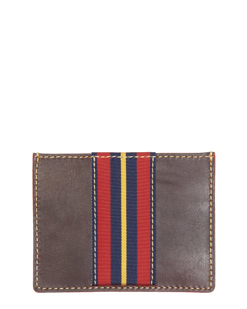 J.mclaughlin Stripe Leather Card Case