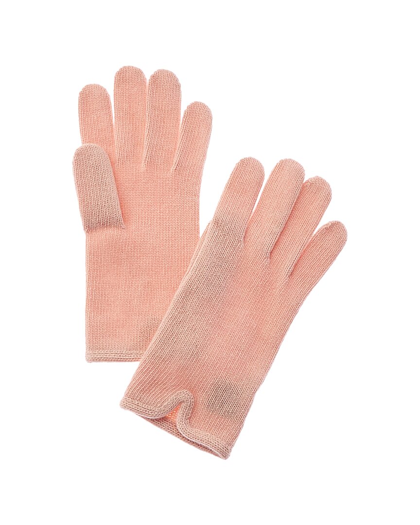 Portolano Cashmere Gloves In Pink