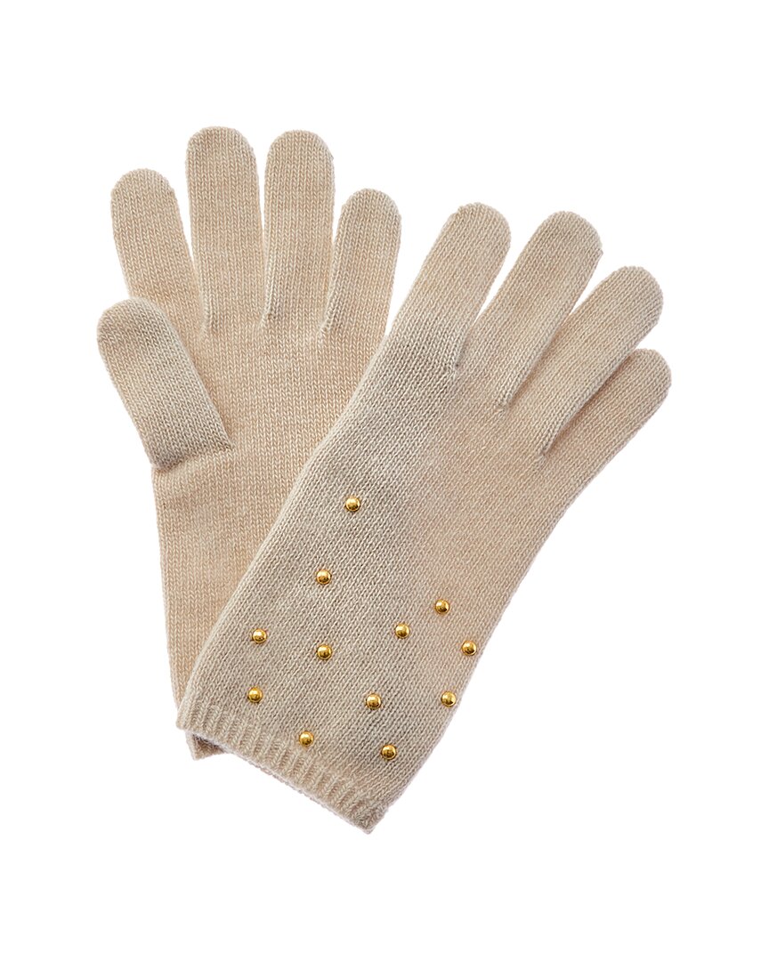 Portolano Cashmere Gloves In White