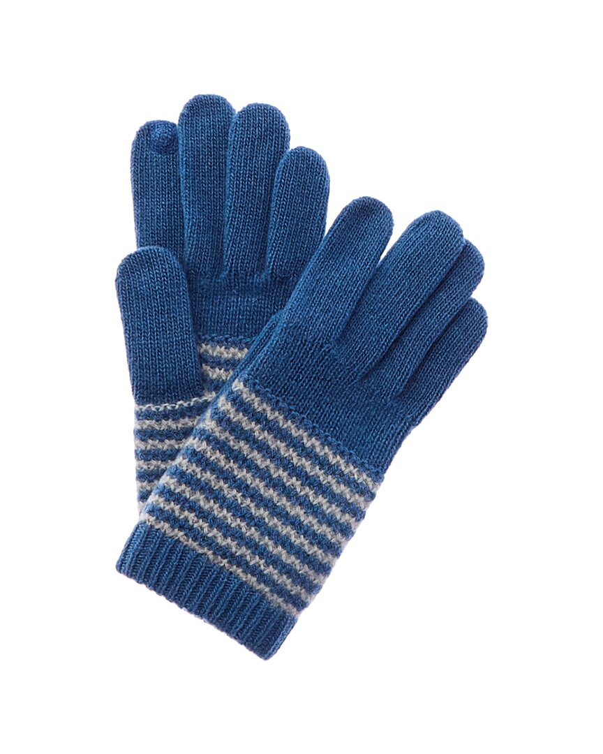 Portolano Cashmere Tech Gloves With Cables