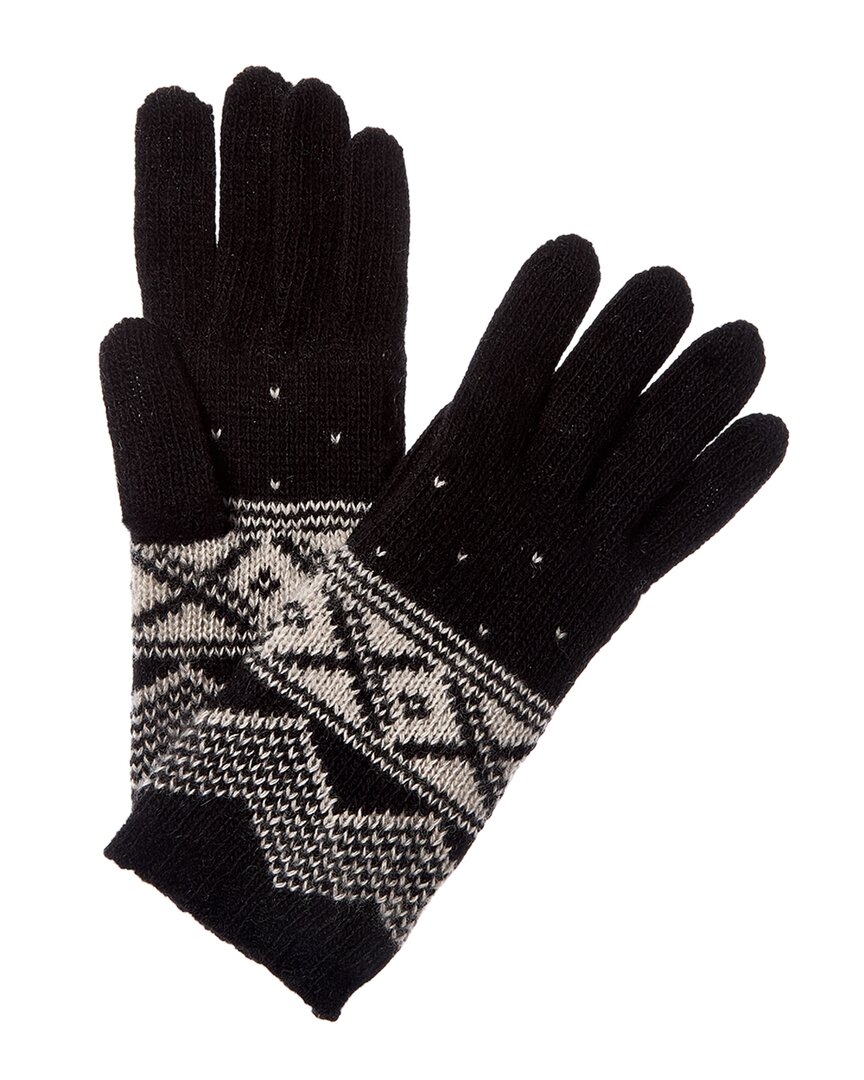Portolano Nordic Design Cashmere Gloves In Black