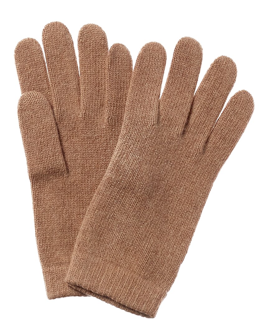 Portolano Cashmere Gloves In Brown