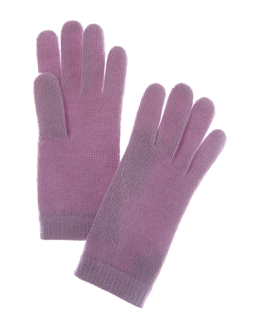 Portolano Cashmere Gloves In Purple