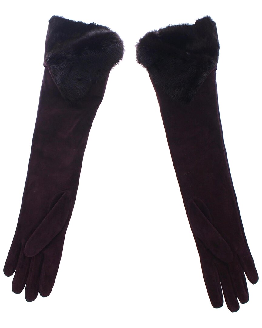 Dolce & Gabbana Gloves In Purple