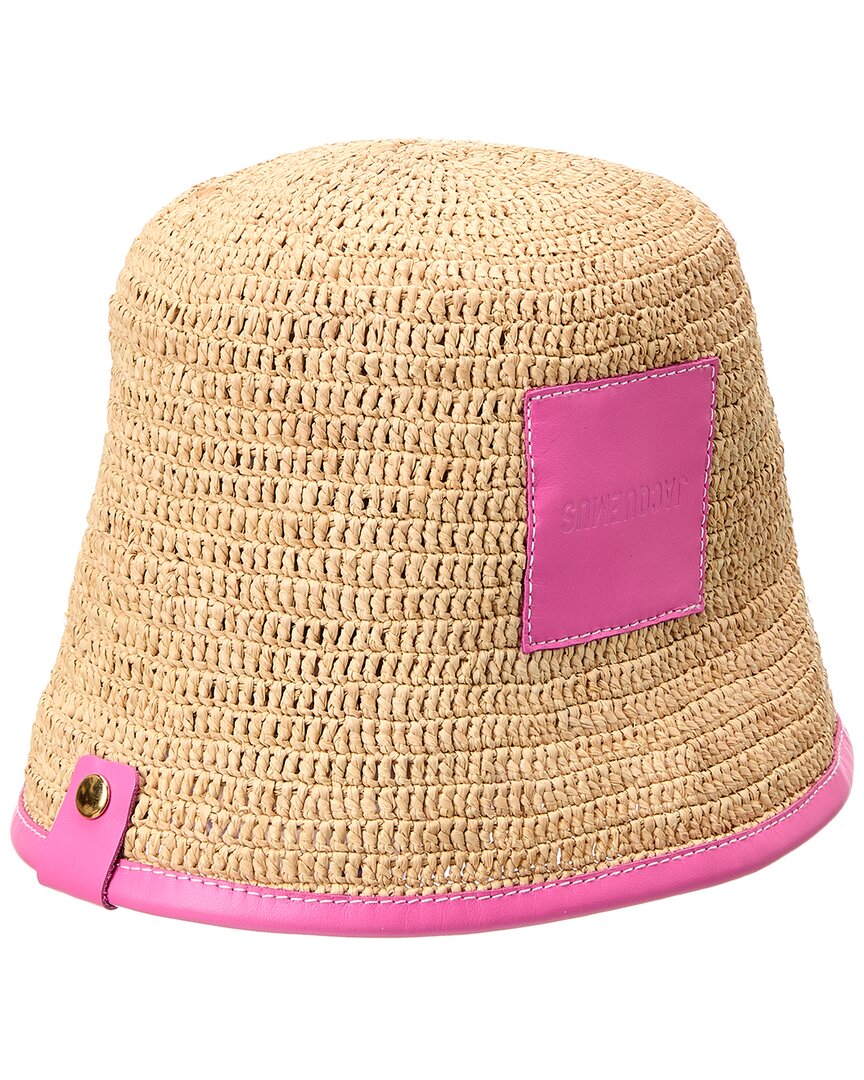 Jacquemus Le Bob Soli Bucket Hat In Pink
