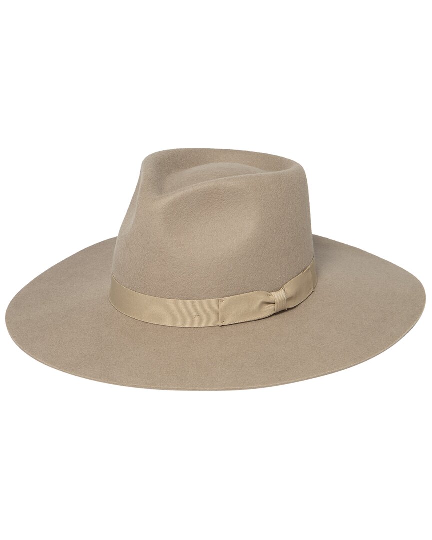 San Diego Hat Company Julian Wool Fedora In Brown