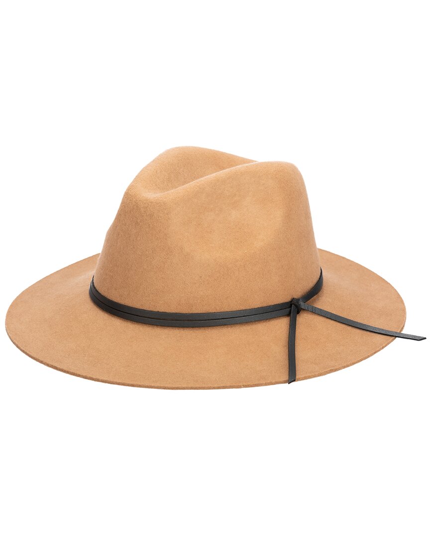 San Diego Hat Company Orchard Hill Wool Fedora In Brown