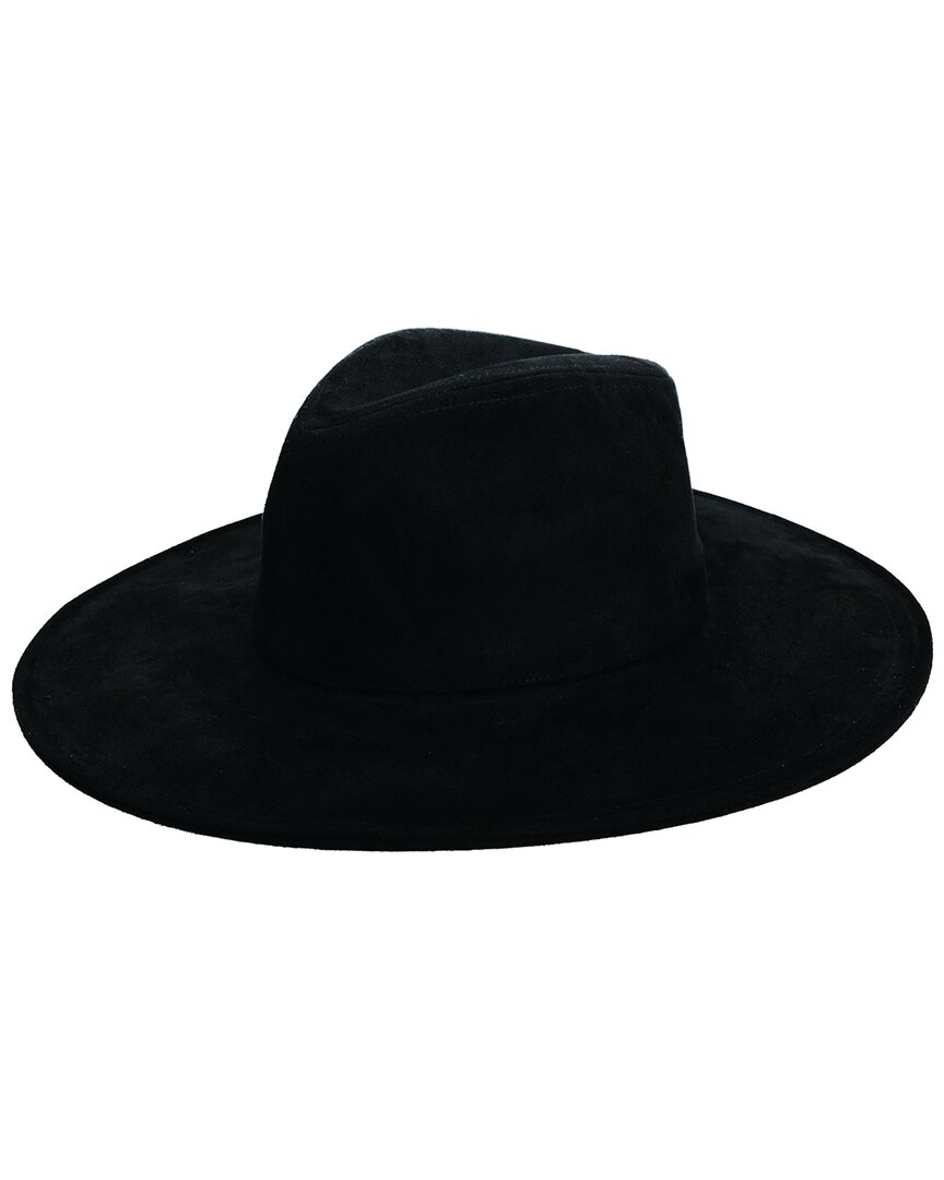 San Diego Hat Company Pioneer Fedora In Black
