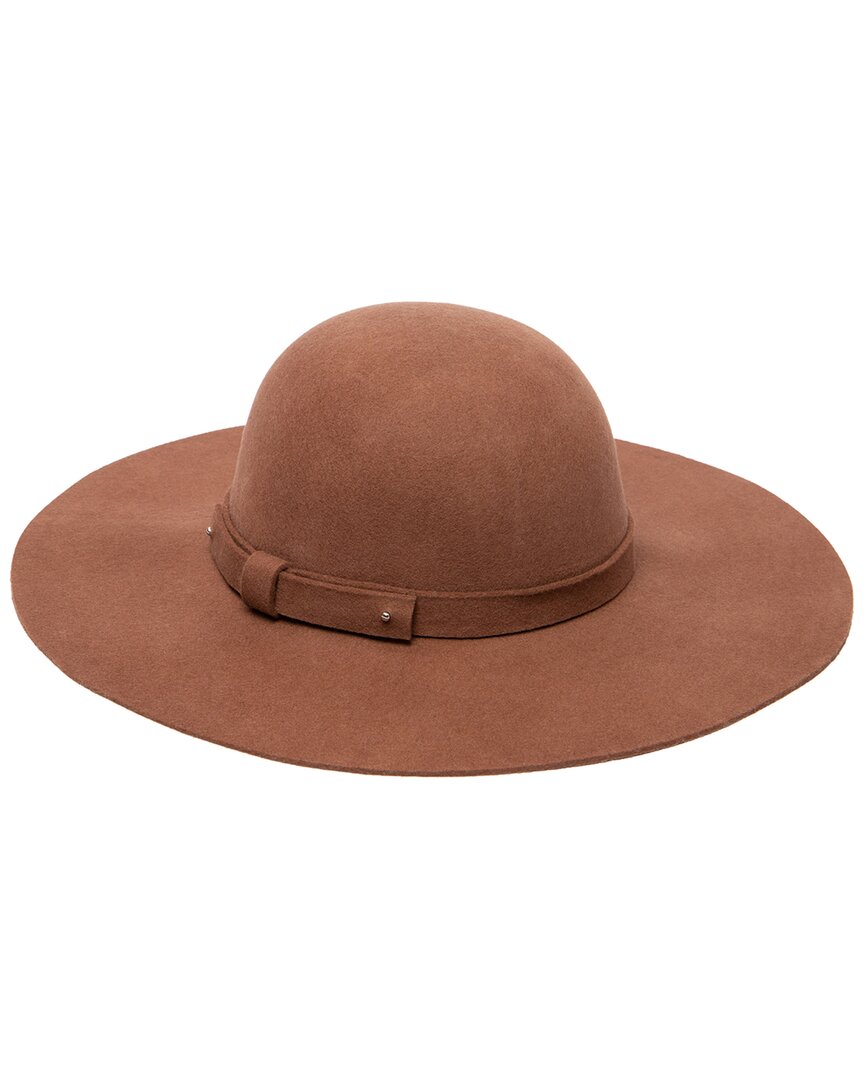 San Diego Hat Company Beyond Prairie Wool Floppy Hat In White