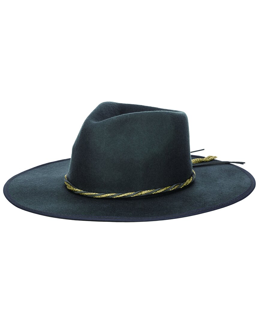 San Diego Hat Company Gold Rush Wool Fedora In Grey