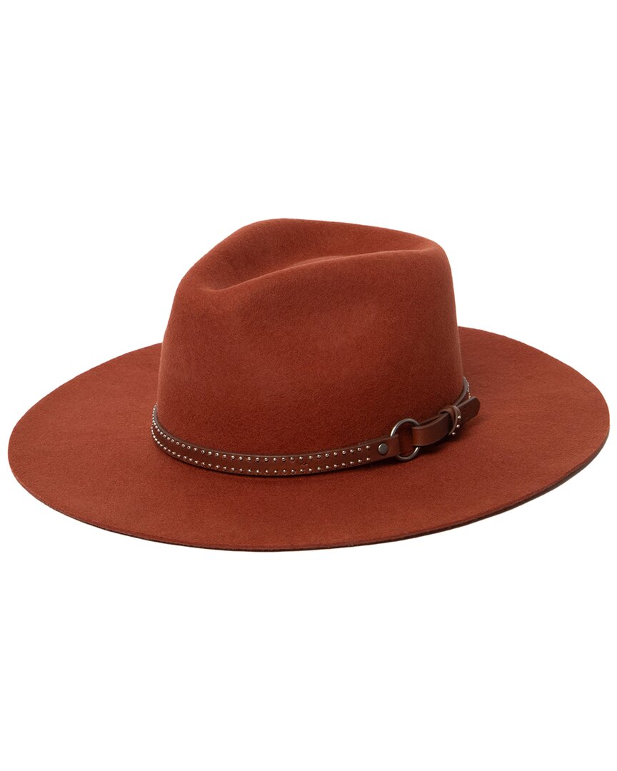 Frye Trina Turk Josie Wool Fedora In Brown