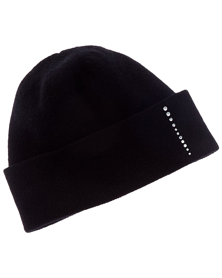 Shop Portolano Cashmere Hat In Black