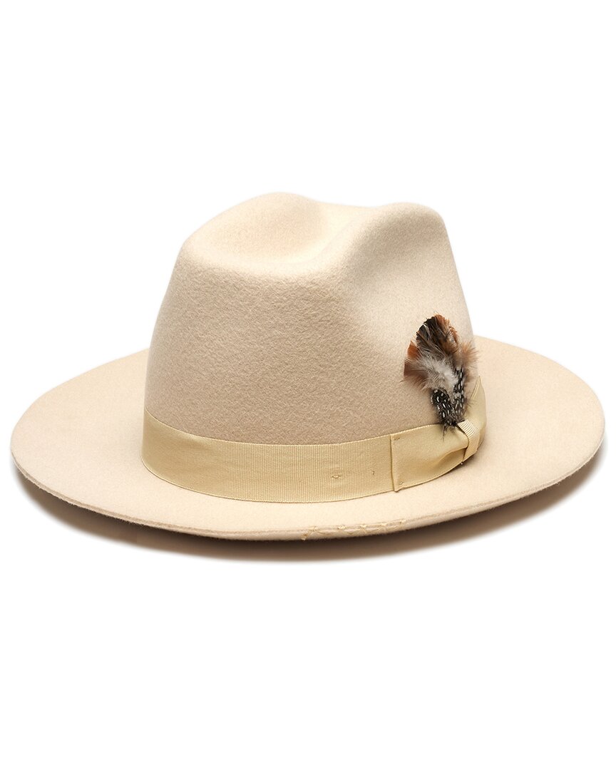 Wyeth Crosby Open Road Wool Hat In White