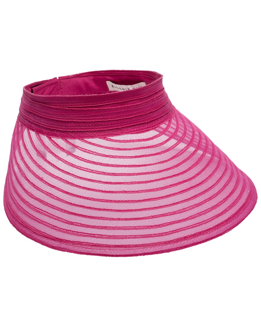 Eugenia Kim Trixie Roll-up Packable Visor In Pink