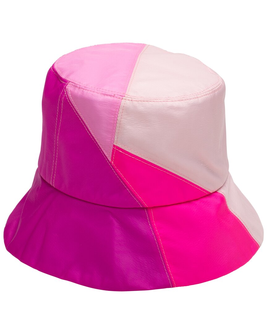 Eugenia Kim Yuki Patchwork Bucket Hat In Pink