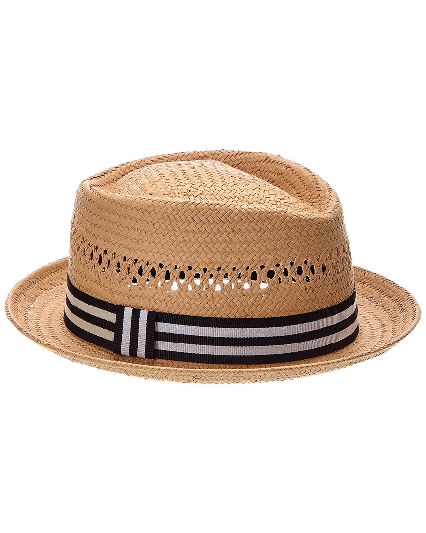 BRUNO MAGLI BRUNO MAGLI VENTED STRAW HAT