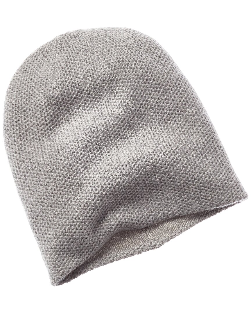 Shop Portolano Reversible Honeycomb Stitch Cashmere Hat