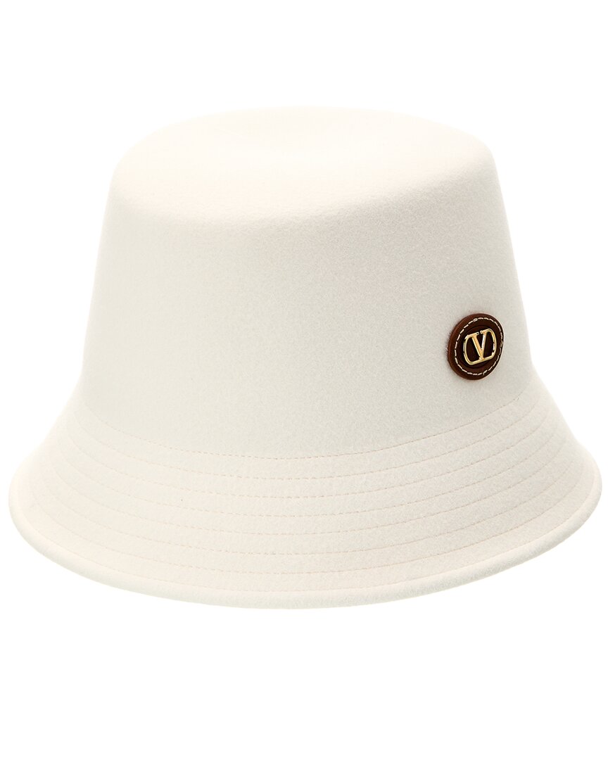 Valentino Garavani Valentino Bucket Hat In White
