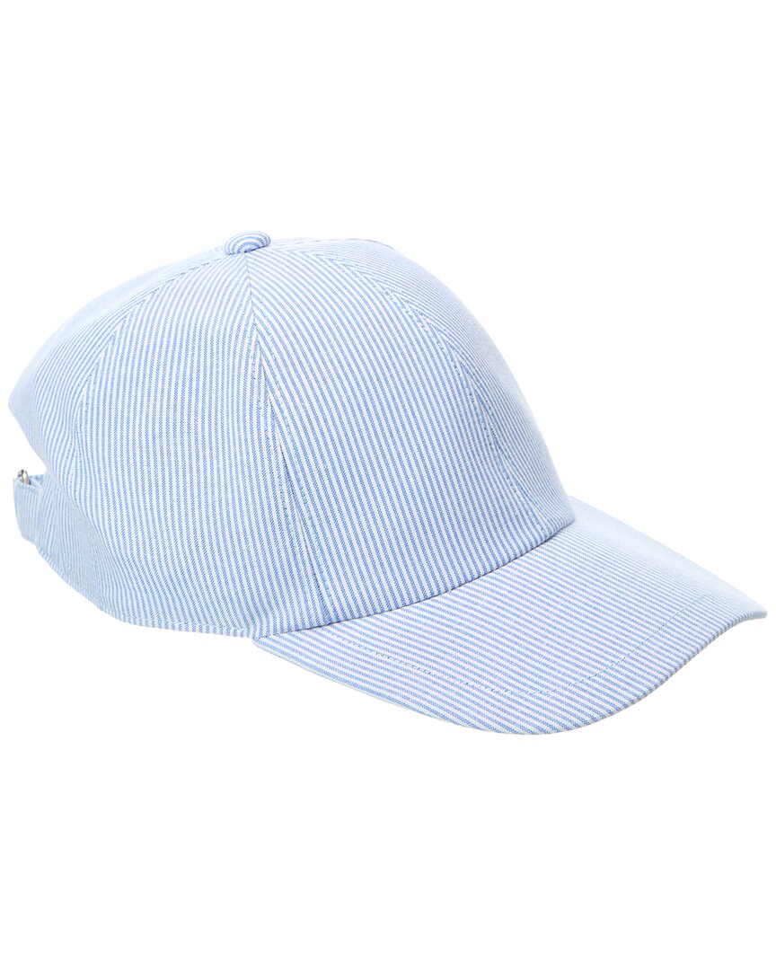 Bruno Magli Stripe Baseball Cap