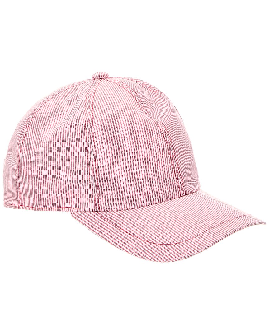 Bruno Magli Stripe Baseball Cap